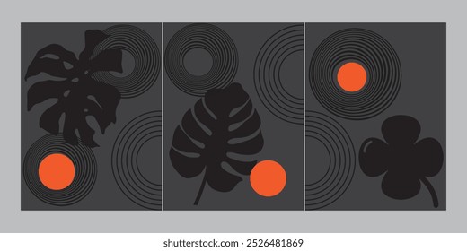 pôster abstrato decoração de parede de arte moderna