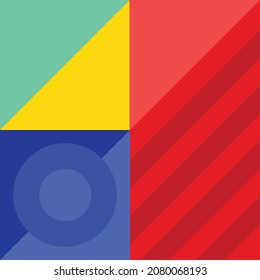 Abstract Poster Pattern Design Illustration