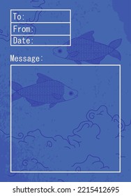Abstract poster in retro asian style for your banner, flyer or business card. Modern, trendy colors, minimalism art, vector illustration.