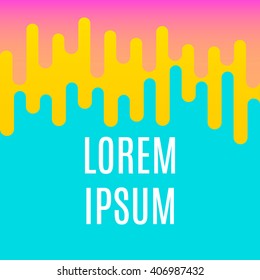 Abstract poster. Simply use and edit.