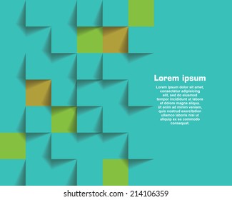 Abstract  Poster Template For Advertising