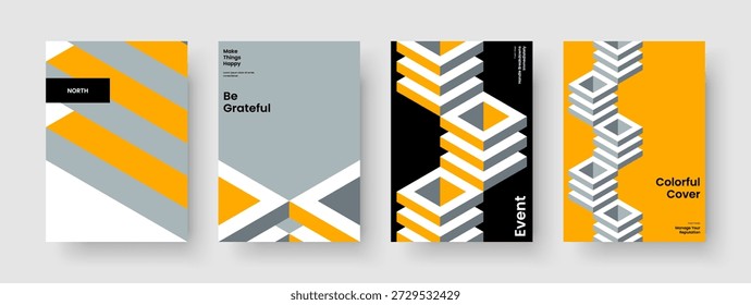 Modelo de cartaz abstrato. Folheto geométrico. Design de Banner Criativo. Relatório. Folheto. Capa do livro. Apresentação Comercial. Fundo. Boletim informativo. Publicidade. Revista. Panfleto. Folheto