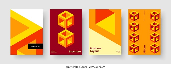 Plantilla Abstractas de afiches. Diseño de presentación comercial geométrica. Diseño de fondo creativo. Informe. Volante. Portada del libro. Folleto. Anuncio. Diario. Revista. Catálogo. Handbill. Identidad de marca