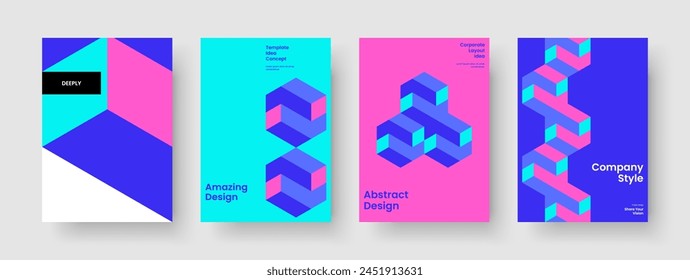 Abstract Poster Template. Geometric Flyer Design. Isolated Book Cover Layout. Background. Brochure. Business Presentation. Report. Banner. Portfolio. Catalog. Advertising. Magazine. Journal