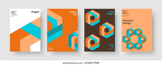 Abstract Poster Template. Geometric Flyer Design. Isolated Book Cover Layout. Background. Banner. Business Presentation. Brochure. Report. Advertising. Newsletter. Handbill. Catalog. Brand Identity