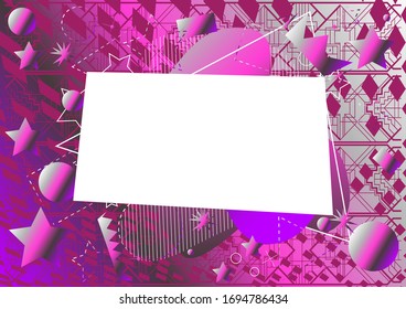 Abstract poster template with geometric patterns. Cover Design with creative Shapes. Dynamical Design collection, abstract banners with gradient. Vector EPS 10.