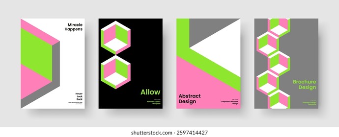 Abstract Poster Template. Isolated Flyer Layout. Creative Business Presentation Design. Brochure. Report. Background. Banner. Book Cover. Handbill. Portfolio. Leaflet. Advertising. Pamphlet