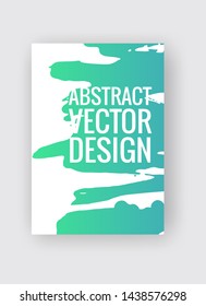 Abstract poster templates. Colorful gradient threads composition. Abstract vector banner illustration.