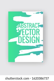 Abstract poster templates. Colorful gradient threads composition. Abstract vector banner illustration.