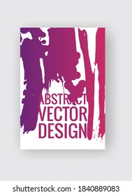 Resumen de plantillas de afiches. Composición de subprocesos degradados coloridos. Ilustración de la pancarta vector abstracta.