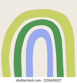 Abstract Posters. Pre-made background, card. Hand drawn trippy symbols. Contemporary modern art. Trendy Vector illustrations. 