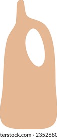 Abstract pottery recolorable vector element