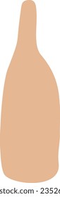 Abstract pottery recolorable vector element