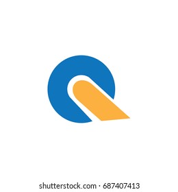abstract power on off logo