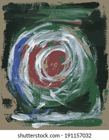 Abstract power paint