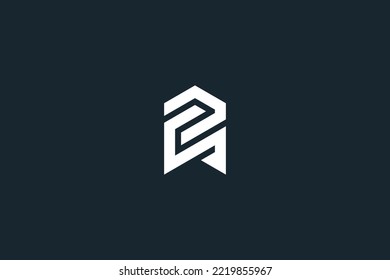 Abstract PQ, QP, P, Q Letters Logo Initial Based Monogram Icon Vector.