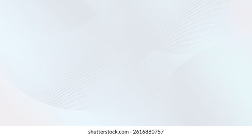 Abstract premium background design with white line pattern in luxury pastel colour. Abstract horizontal vector template for business modern simple