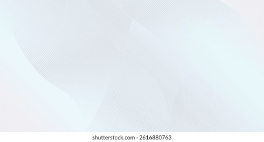 Abstract premium background design with white line pattern in luxury pastel colour. Abstract horizontal vector template for business modern simple art