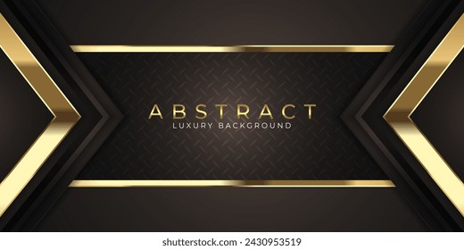 Fondo púrpura oscuro abstracto de la prima con las formas geométricas del oro
