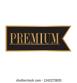 Abstract premium label