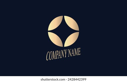 abstract premium logo design concept