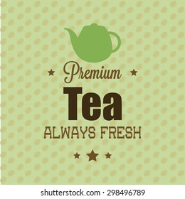 Abstract premium tea background with some special objects