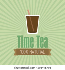 Abstract premium tea background with some special objects