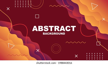Abstrakter Präsentationshintergrund, Hintergrund, einfache Farbe, Vektorgrafik