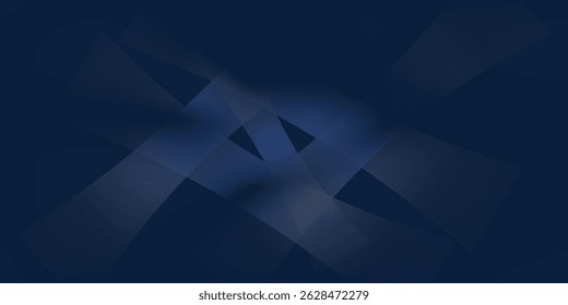 abstract presentation background. Luxury paper cut background. Decoration  golden pattern  halftone gradient  Unique dark blue simple art modern