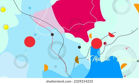 abstract presentation cover page image with geometric pattern. Gradient geometric cover designs.