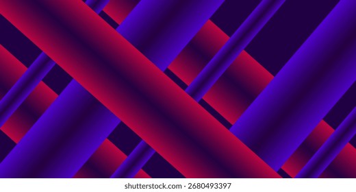 Abstract presentation design beautiful moving rays colorful neon effect banner template.
