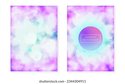 Abstract Presentation. Shiny Banner. Blue Retro Fluid. Liquid Background. Motion Flyer. Round Luminous Composition. Simple Dots. Holographic Pattern. Purple Abstract Presentation