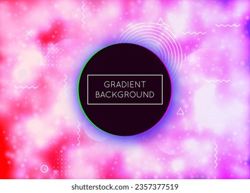 Abstract Presentation. Shiny Graphic. Minimal Shape. Hologram Pattern. Motion Flyer. Violet Retro Background. Dynamic Dots. Light Pearlescent Composition. Purple Abstract Presentation