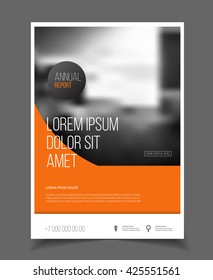 Abstract presentation template