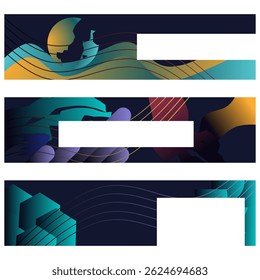 Abstract Presentation Templates, Infographic Black and Yellow elements Template design set for Brochures, flyer, Messages ,Questions and Answers, social networks, talk bubbles vector, company Profile