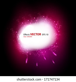 Resumen de efecto de etiqueta de precio vector eps10, fácil de editar