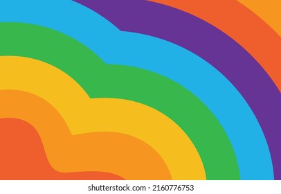 abstract pride month colorful rainbow background design for LGBTQ love  pride love  gay  lesbian  bisexual celebration  Wavy pride month flag colorful ocean Papercut Background  LGBT abstract 