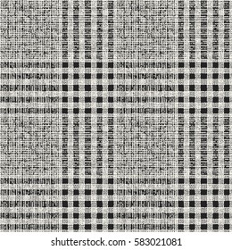 Abstract Prince of Wales checked motif. Seamless pattern.