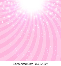Abstract Princess Shiny Star Background Vector Illustration. EPS10
