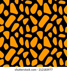Abstract print animal seamless pattern. Repeating background texture. Fabric design. Wallpaper - vector 