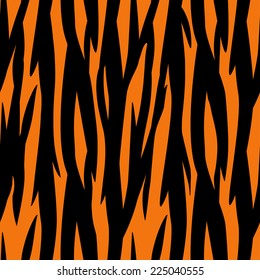Abstract print animal seamless pattern. Zebra, tiger stripes. Striped repeating background texture. Cloth design. Wallpaper 