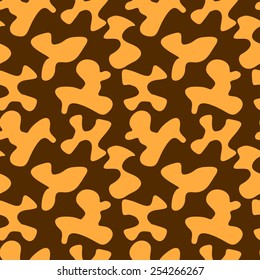 Abstract print animal seamless pattern. Repeating background texture. Cloth design. Wallpaper, wrapping