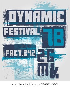 Abstract Print Design Artwork