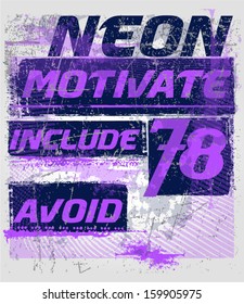 Abstract Print Design Artwork