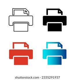 Abstract Print Silhouette Illustration, can be used for business designs, presentation designs or any suitable designs.