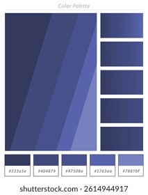 Abstract Professional Color Platte vector file template