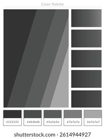 Abstract Professional Color Platte vector file template