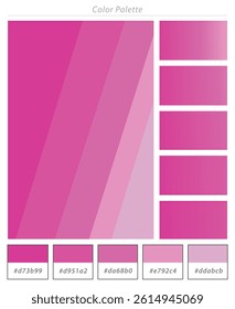 Abstract Professional Color Platte vector file template
