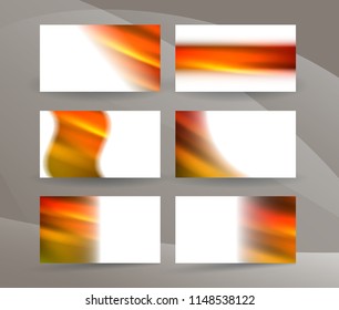 Abstract professional and designer business card template or clear and minimal visiting card set, name card purple background. Vector illustration EPS 10 for presentation slide banners