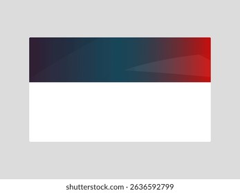 Abstract professional LinkedIn banner mockup for networking